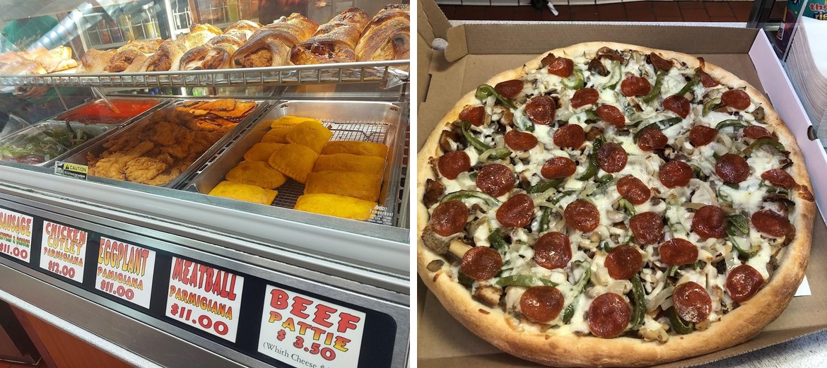 Milano Pizza Shop Menu