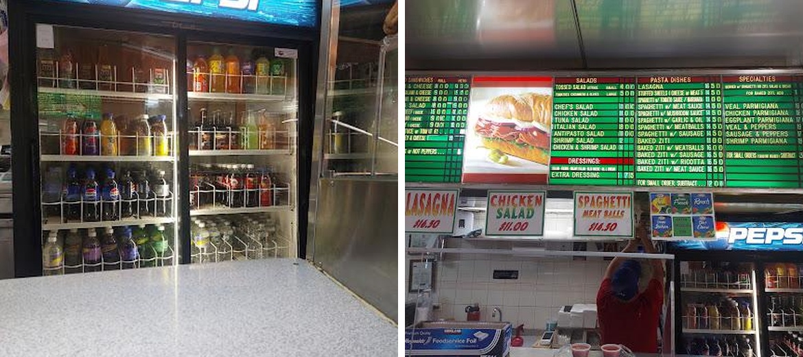 Milano Pizza Shop Menu