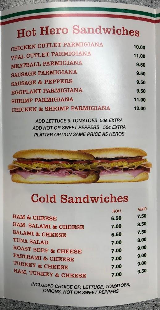 Milano Pizza Shop Menu image 3